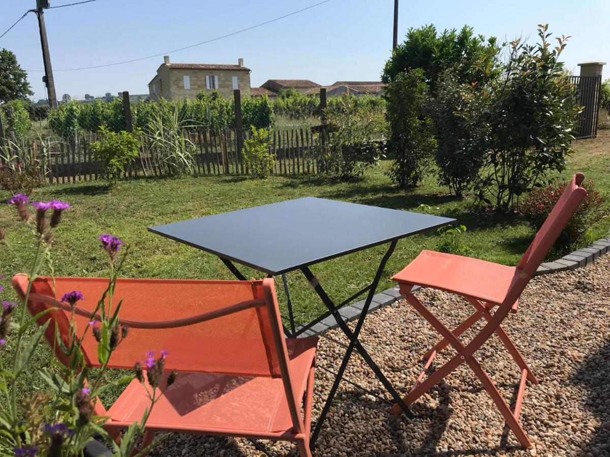Logis Des Vignes Pensionat Saint-Émilion Exteriör bild